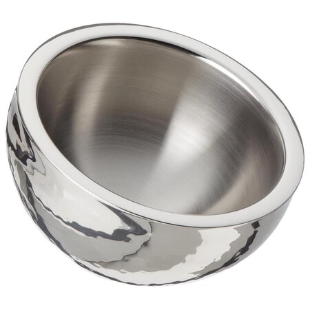Auric Hammered Dual Angle Bowl, DoubleWall, 6 in. AU3031505